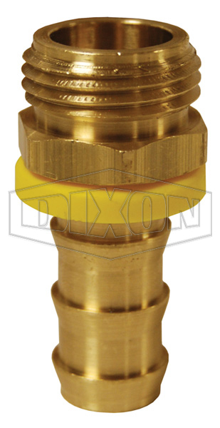 Lok-On Male Garden Hose Fitting
